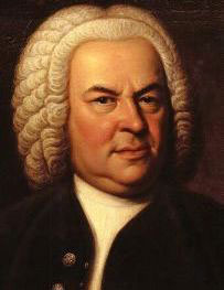 Das Bild zeigt den Musiker Bach