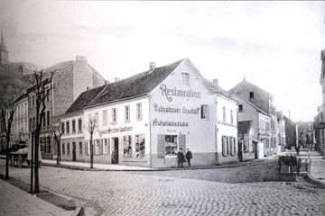 Das Bild zeigt die Siegfeldstraße