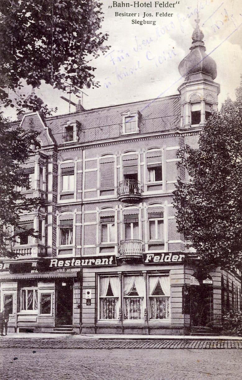 2020-04-28 - Hotel Felders Hotel Felder in der Wilhelmstraße, 1913