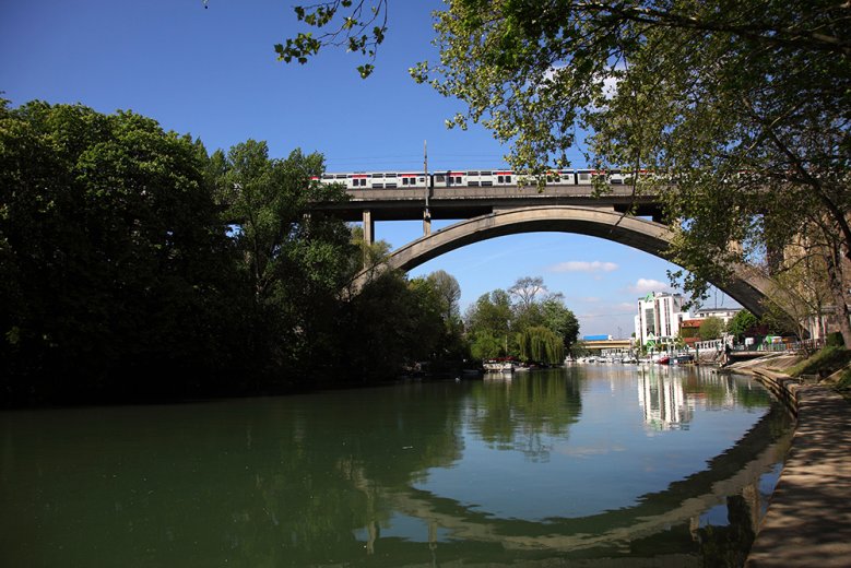 Die Marne bei Nogent