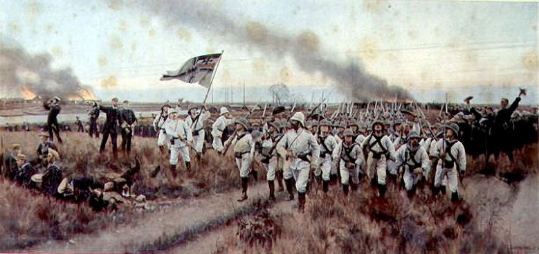 2020-08-14_germans-to-the-front.jpg Boxeraufstand 1900 - Germans to the Front