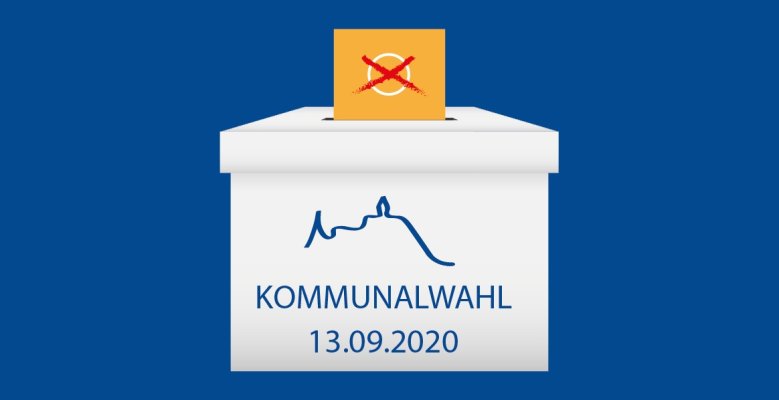 Kommunalwahl 2020 Logo der Kommunalwahl 2020 in Siegburg