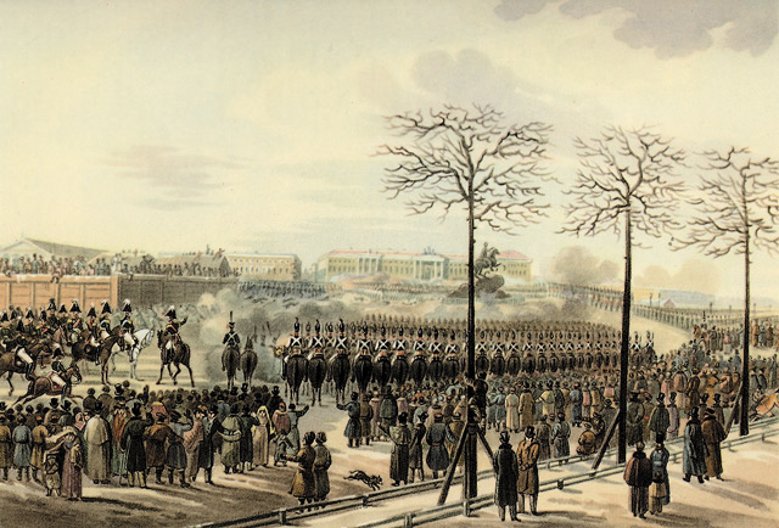 Debrakistenaufstand, Bild von Karl Kolman (1786-1846) Debrakistenaufstand, Bild von Karl Kolman (1786-1846)