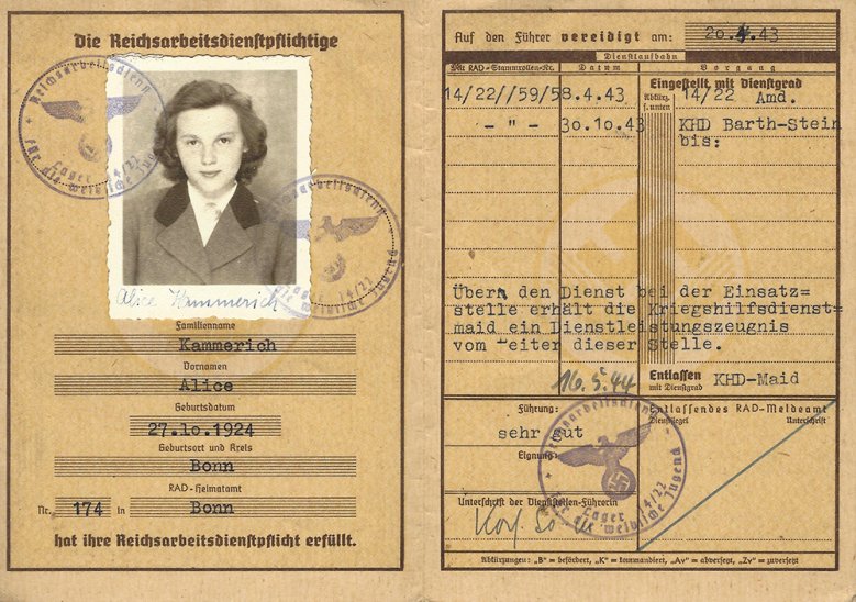 Reichsarbeitsdienst Kammerich Reichsarbeitsdienst Kammerich