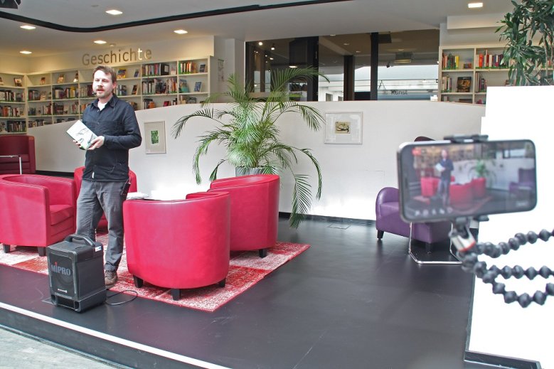 2020-05-06_Stadtbibliothek Livestream-Buchvorstellung in der Stadtbibliothek