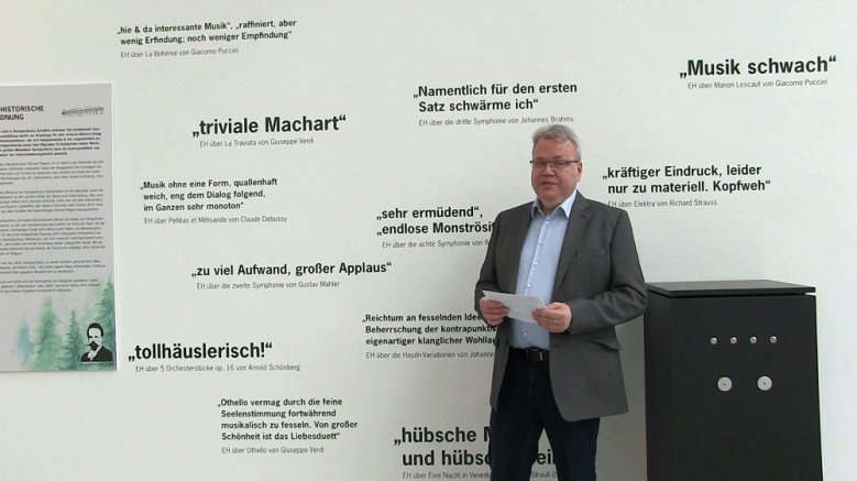 Stadtmuseum-Video Dr. Christian Ubber im Stadtmuseum