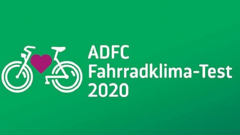 ADFC Fahrradklimatest 2021 Logo "ADFC Fahrradklimatest 2021"