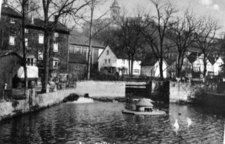 Mühlengraben Der Mühlengraben Mitte der 1950er Jahre