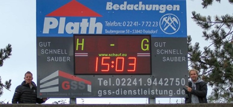 SSV-Anzeigetafel SSV-Anzeigetafel