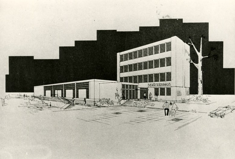 Modell Schützensaal Modell Schützensaal