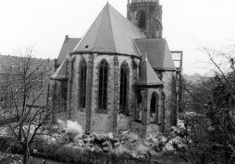 Norbert Heiden St. Anno Kirche, fotografiert am 7. April 1970 von Norbert Heiden