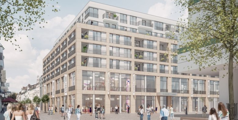 Kaiser Carré Visualisierung des Bauprojekts Kaiser Carré