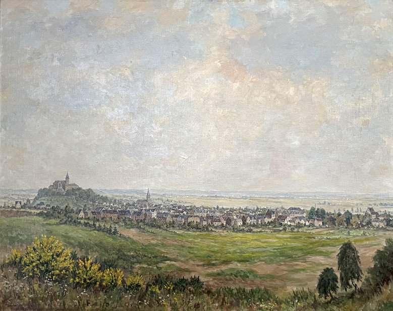 Ansicht von Siegburg Ansicht von Siegburg von Maler Ferdinand Schneider