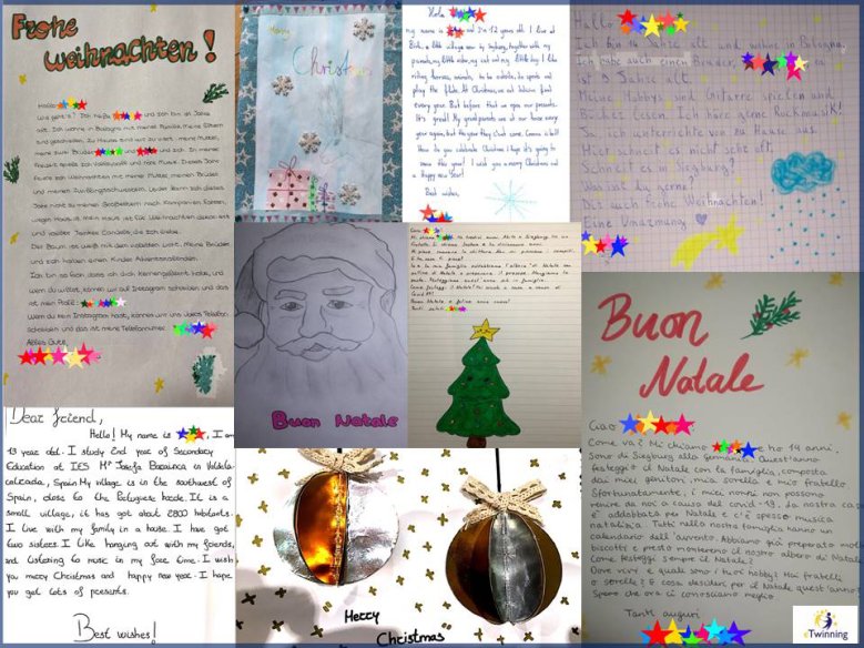 Anno-Gymnasium Weihnachtsgrüße quer durch Europa
