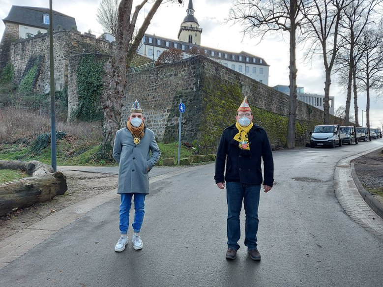 Karnevalisten-Orden an Lukas Schmitz Karnevalisten-Orden an Lukas Schmitz auf dem Michaelsberg