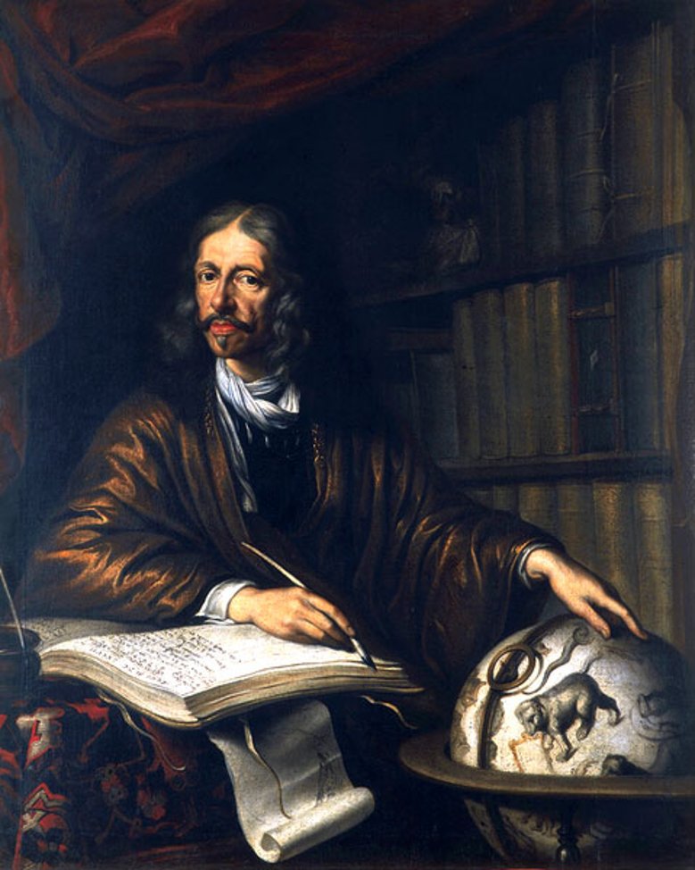 Johannes Hevelius Johannes Hevelius, Portrait von Daniel Schultz, dem Jüngeren (1615-1683)