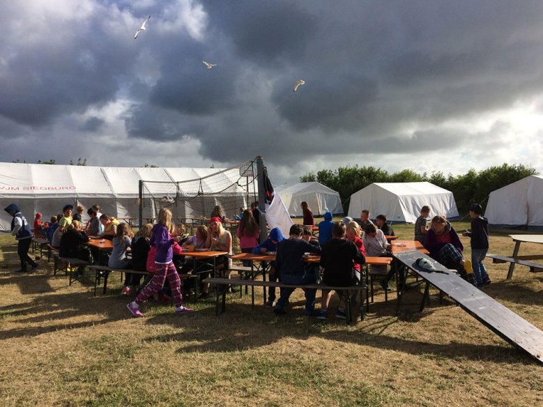 Ferienfreizeit auf Texel vor einigen Jahren