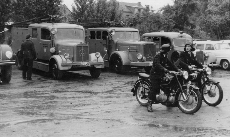 Feuerwehr Siegburger Feuerwehr 1956