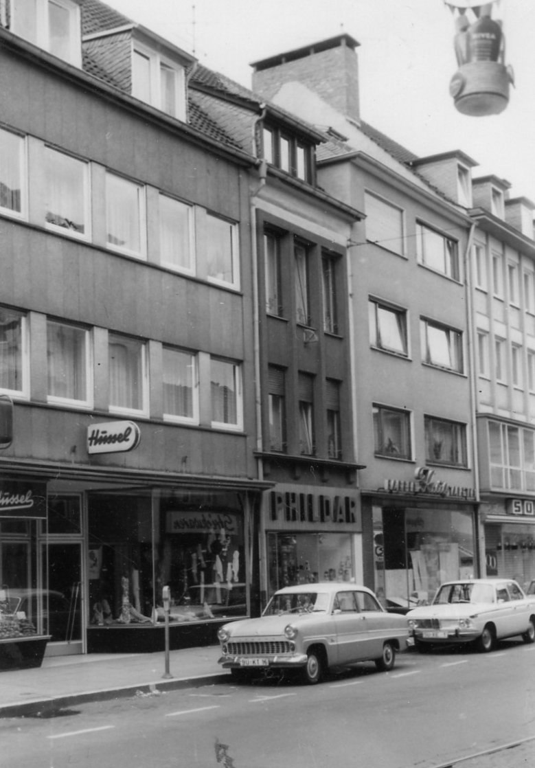 Parkuhr Parkuhr auf der Kaiserstraße in den 1960er Jahren