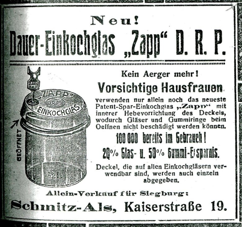 Schmitz als Einkochglas Schmitz als Einkochglas