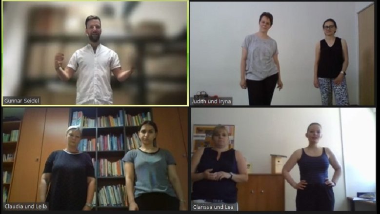 Future in Focus Screenshot eines Online-Workshops