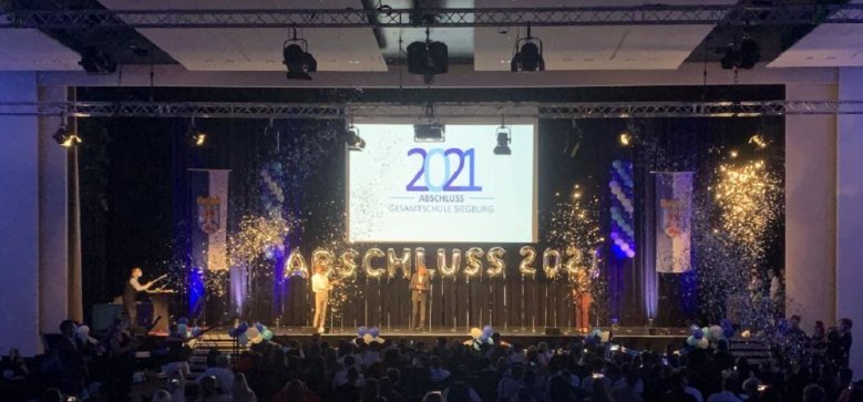 Gesamtschule Abschlussfeier der Gesamtschule der Kreisstadt Siegburg