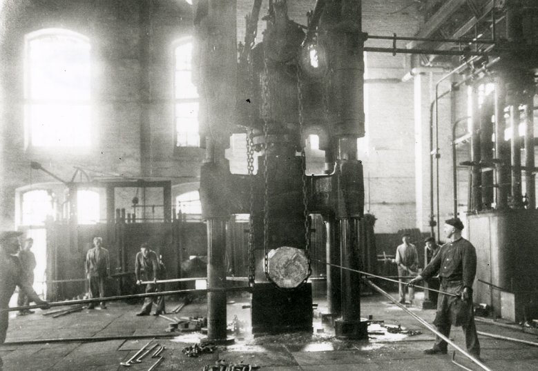 Geschossfabrik Produktion in der Geschoßfabrik an der Wilhelmstraße 1911