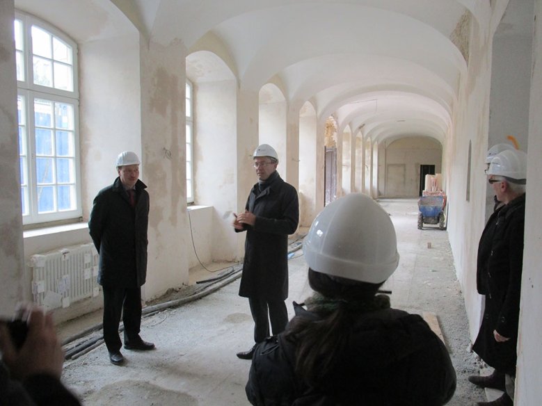 Abtei1 Arbeiten auf der Abtei - KSI-Anbau