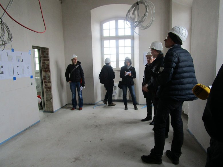 Abtei3 Arbeiten auf der Abtei - KSI-Anbau