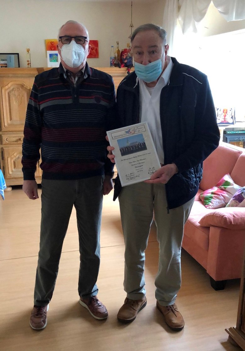 Heinz-Peter Schlieperskötter, links, und Hans-Josef Brambach