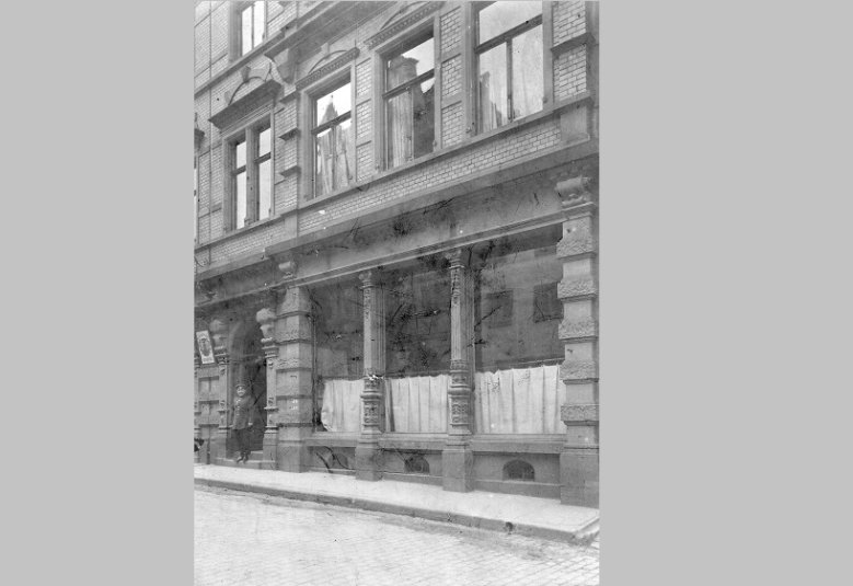 Rathaus Das Rathaus in der Mühlenstraße 1916
