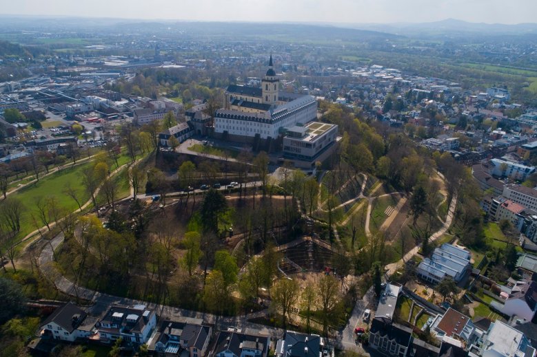 Luftbild vom Michaelsberg