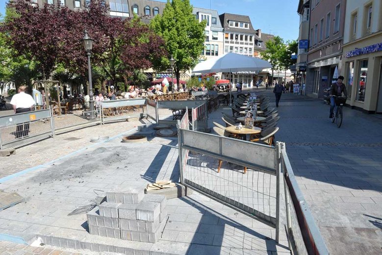 Pflaster Markt Der Markt wird gepflastert 2011