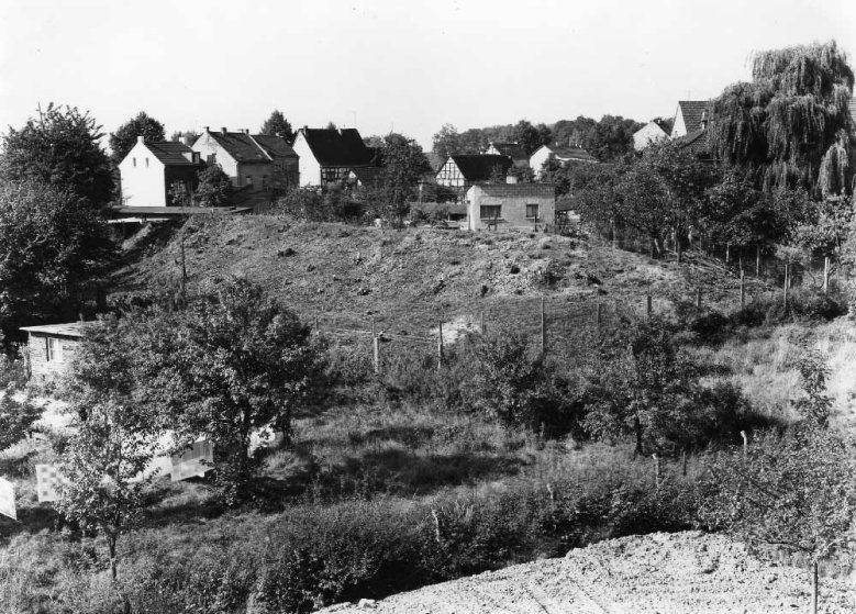 Scherbenhügel 1962 Scherbenhügel in der Seehofstraße 1962