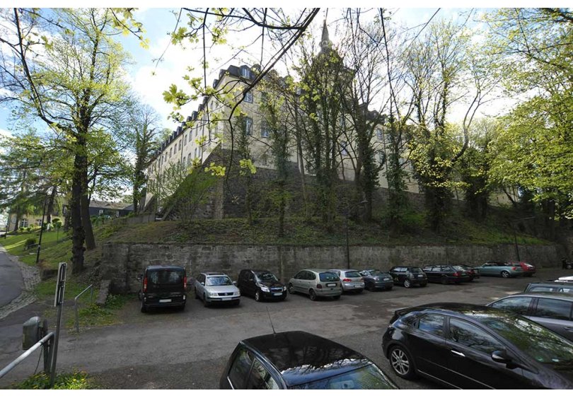 Parkplatz auf dem Michaelsberg