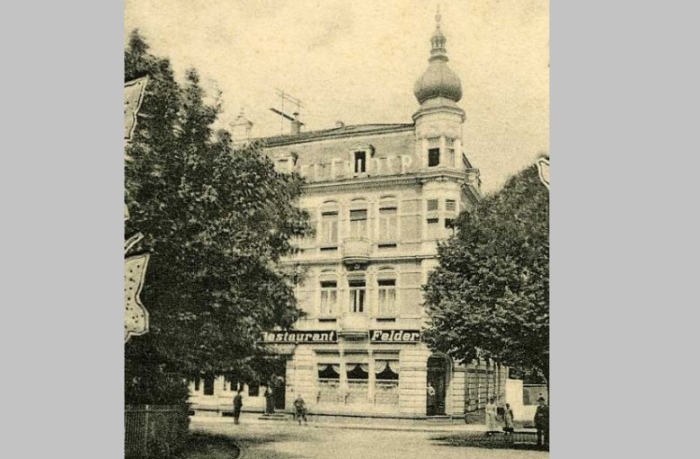 Felder Felder in der Wilhelmstraße 1911