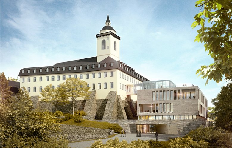 Katholisch-Soziale Institut (KSI) Auf dem Bild ist das Katholisch-Soziale Institut (KSI) auf den Michaelsberg zusehen