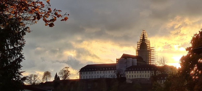 Abtei im Abendlicht Abtei im Abendlicht