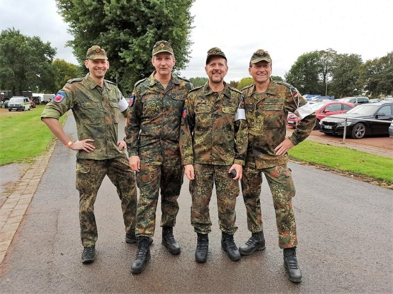 Reservisten Siegburger Reservisten-Mannschaft beim Internationalen Militärwettkampf