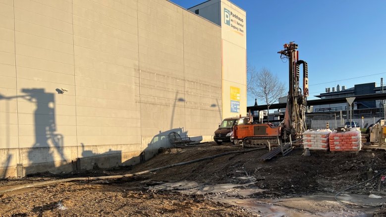 Baustelle ICE Bahnhof Baustelle ICE Bahnhof