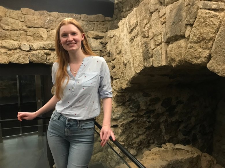 Luisa Andronowski FSLerin im Stadtmuseum