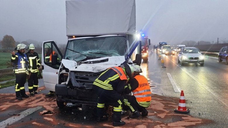 Unfall auf der A3 Unfall auf der A3