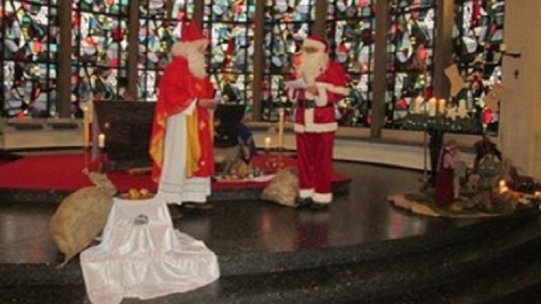 Nikolaus und Weihnachtsmann Nikolaus und Weihnachtsmann