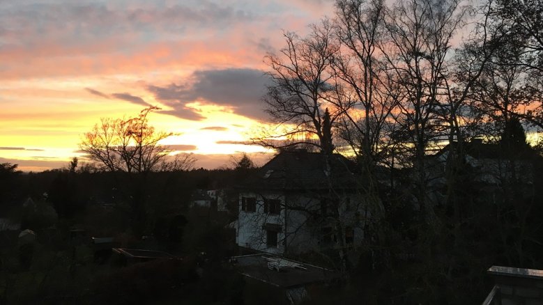 Sonnenuntergang von Ingrid Tuchel Sonnenuntergang
