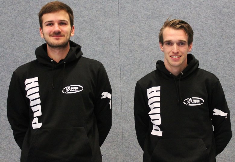 Neue Trainer im LAZ Vincent Lehnen (links) und Florian Herr (rechts)