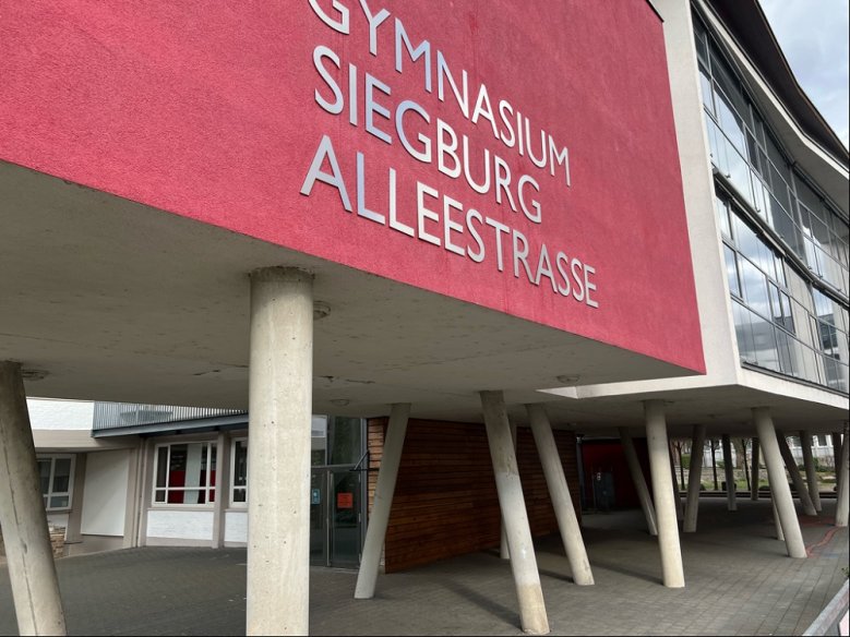 Stelzen Alleestraße Stelzenbau am Gymnasium Alleestraße