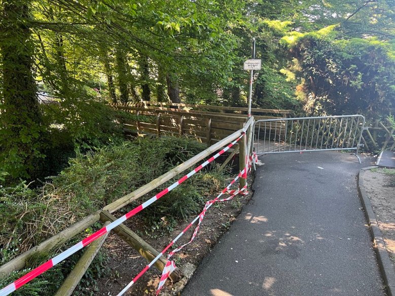 Brücke Mühlengraben Brücke Mühlengraben