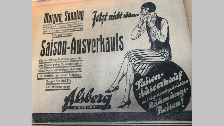 Alsberg Anzeige Alsberg Anzeige