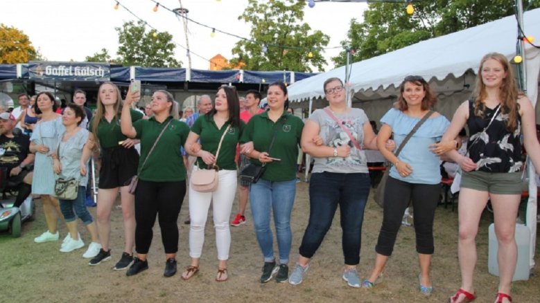 Sommerfest Husaren Grün-Weiß Sommerfest Husaren Grün-Weiß