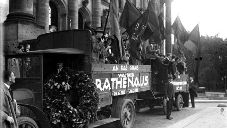 Gedächtnisfeier für Rathenau Gedächtnisfeier für Rathenau
